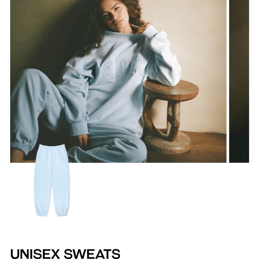 PARKE sweatpants in Ice